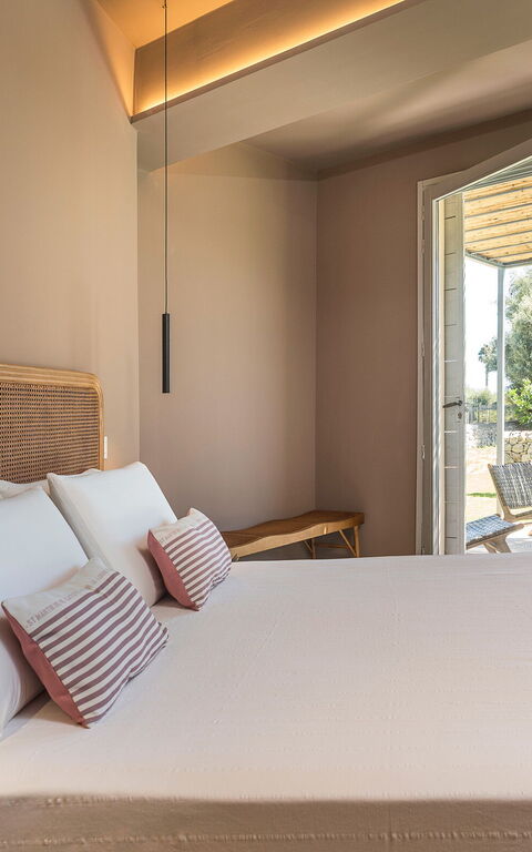 Villa Degli Aranci: soveværelse