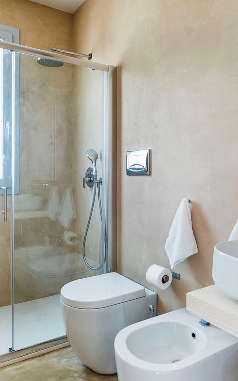 Villa Degli Aranci: Badeværelse