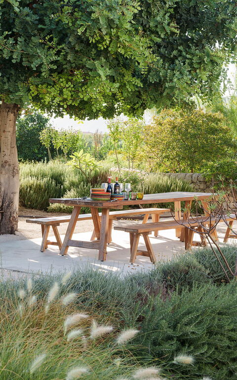 Villa Degli Aranci: Have, Udendørs, Udvendige