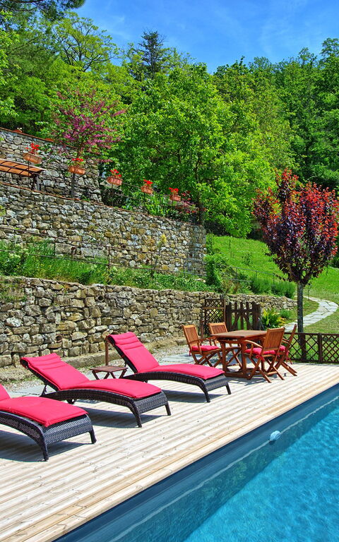Villa Ancora: pool, Sommer, Udendørs