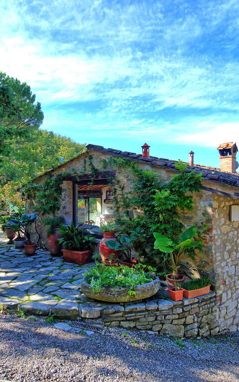 Villa Ancora: Udendørs, Udvendige