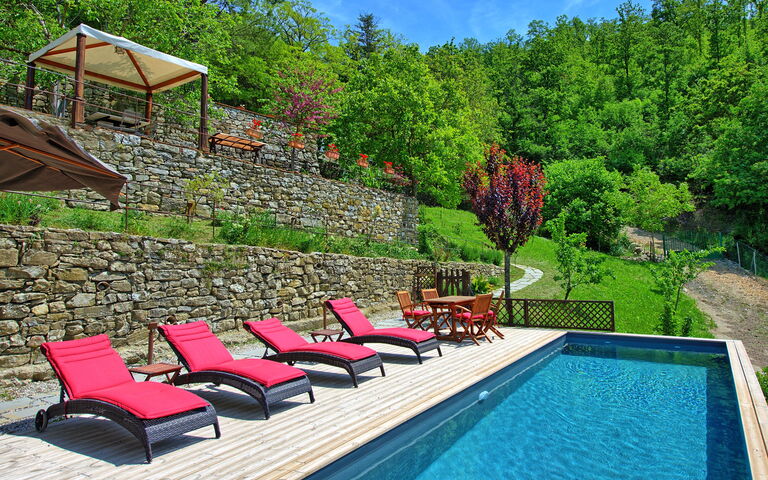 Villa Ancora: pool, Sommer, Udendørs