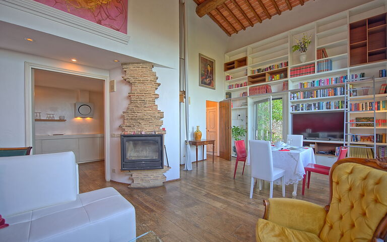 Villa Ancora: Frokostlokale, Stue