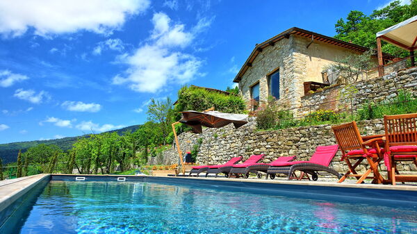 Villa Ancora: pool, Sommer, Udendørs