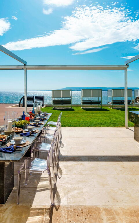 Villa Angelina: Altan / terrasse / gårdhave, Have, Udendørs