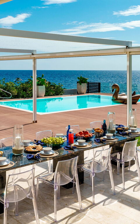 Villa Angelina: Altan / terrasse / gårdhave