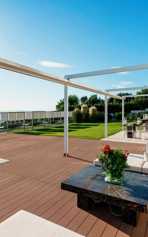 Villa Angelina: Altan / terrasse / gårdhave