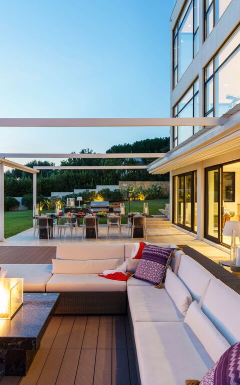 Villa Angelina: Altan / terrasse / gårdhave, Have, Udendørs