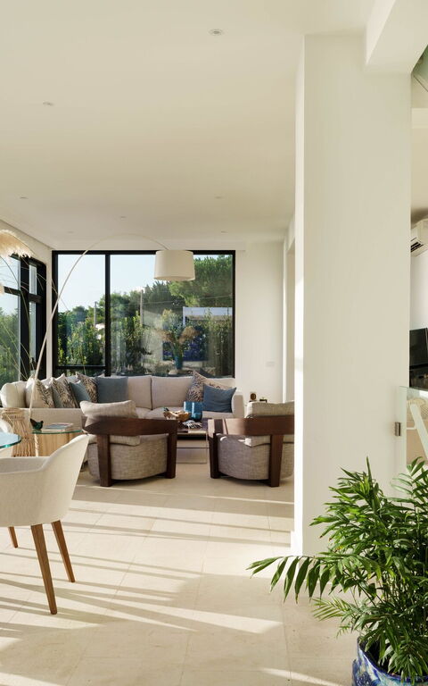 Villa Angelina: Frokostlokale, Stue