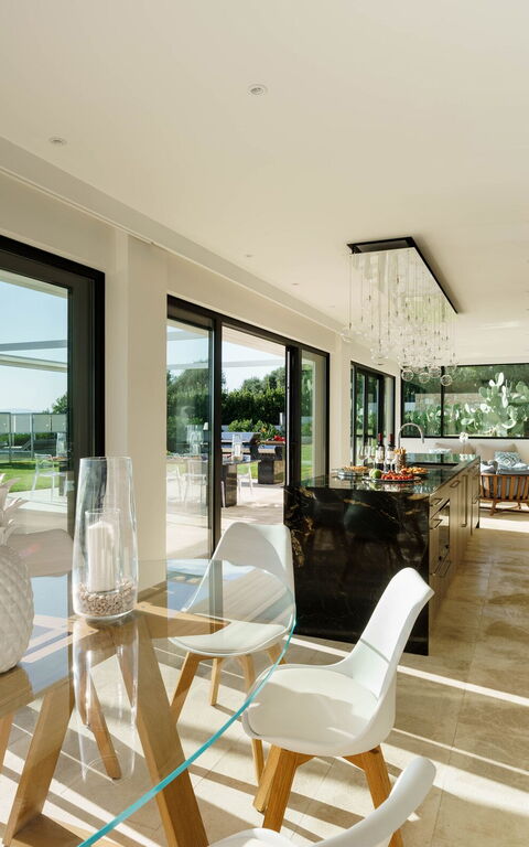 Villa Angelina: Frokostlokale, Køkken