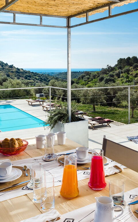 Villa Contra: Altan / terrasse / gårdhave, Udendørs