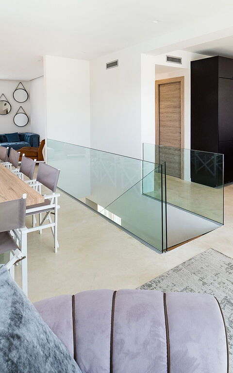 Villa Contra: Frokostlokale, Køkken