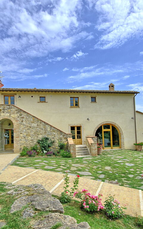 Villa Le Buche: Have, Udvendige