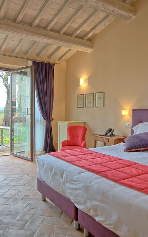 Villa Le Buche: soveværelse