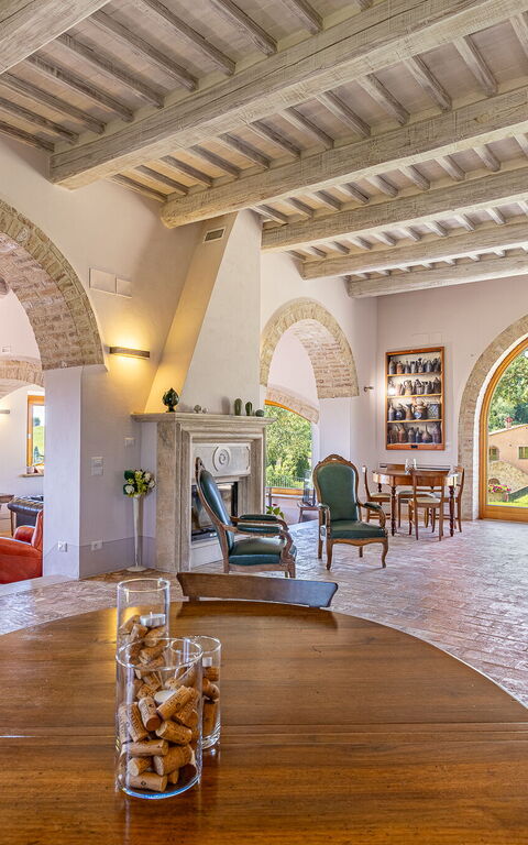 Villa Le Buche: Stue