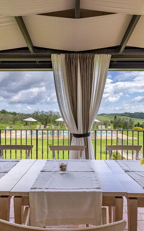 Villa Le Buche: Frokostlokale