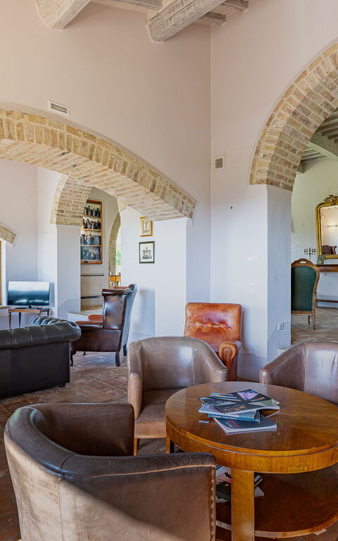 Villa Le Buche: Stue