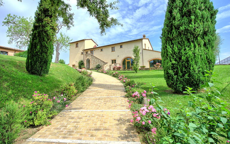 Villa Le Buche: Have, Udendørs, Udvendige