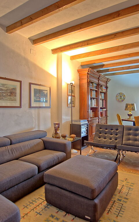 Villa Sorbaiano: Stue