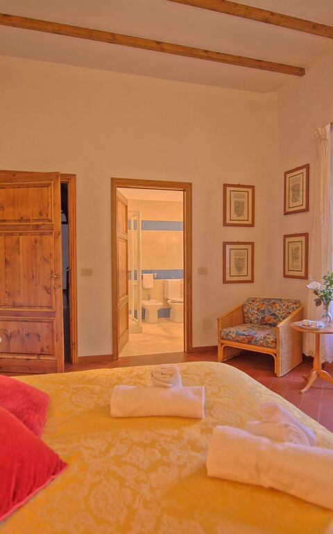 Villa Sorbaiano: soveværelse