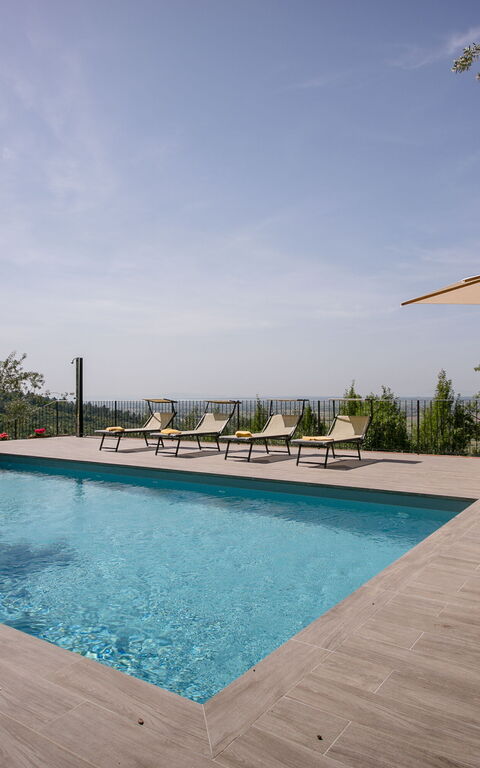 Casale Condottiero: pool, Udendørs