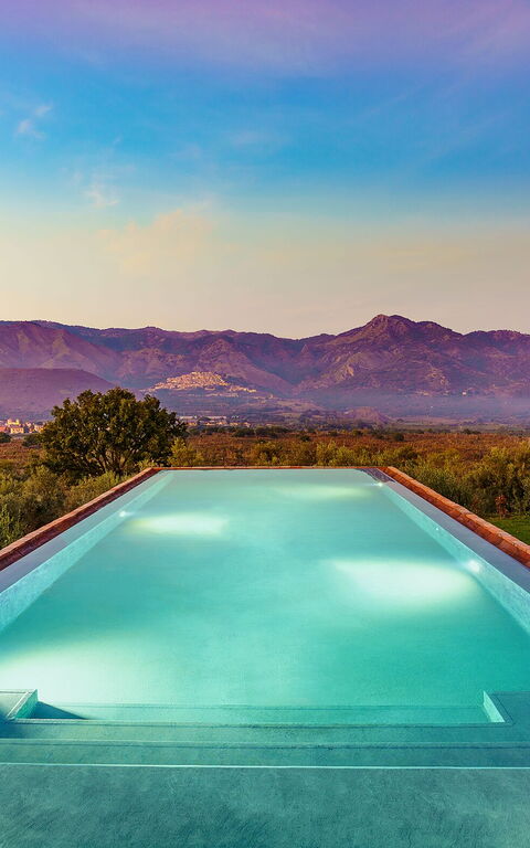 Etna Retreat: pool, Visninger