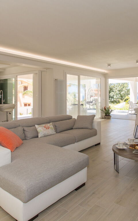 Villa Annalisa: Køkken, Stue