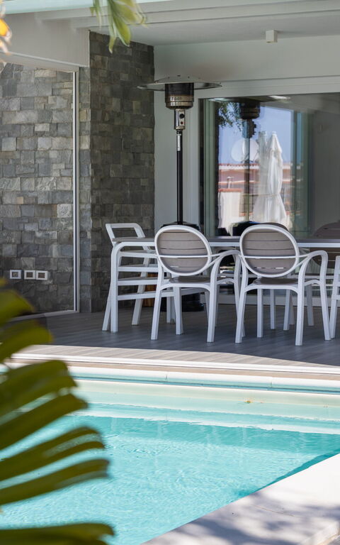 Villa Annalisa: Altan / terrasse / gårdhave, pool, Udendørs, Udvendige