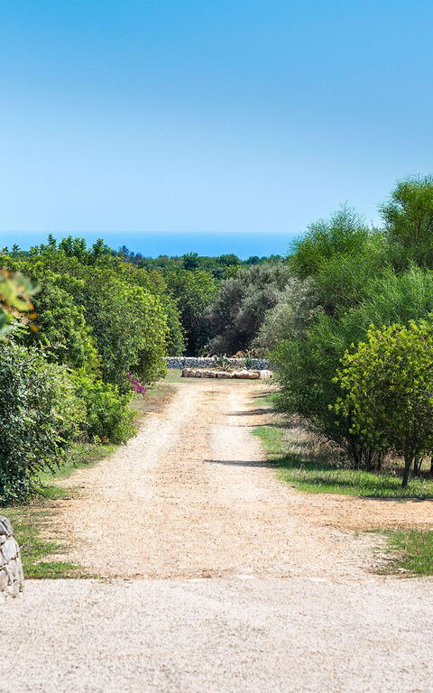 Villa Dimora Pura: Have, Udendørs