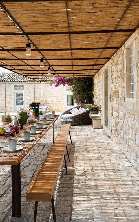 Villa Dimora Pura: Altan / terrasse / gårdhave