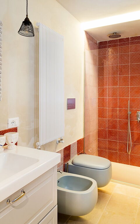 Villa Dimora Pura: Badeværelse