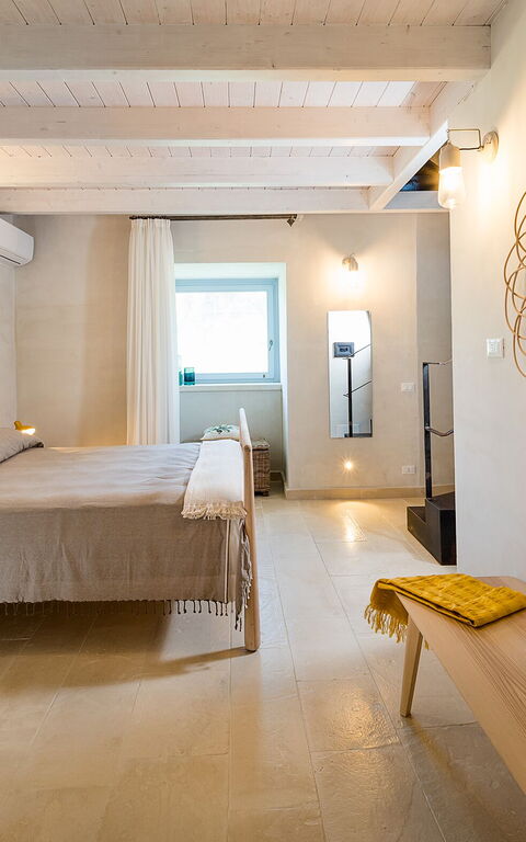 Villa Dimora Pura: soveværelse