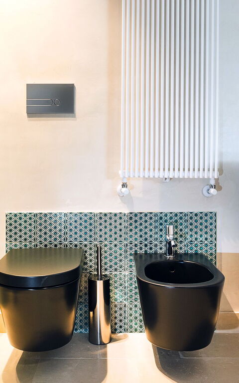 Villa Dimora Pura: Badeværelse