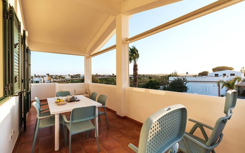 Feriebolig Fillide: Altan / terrasse / gårdhave