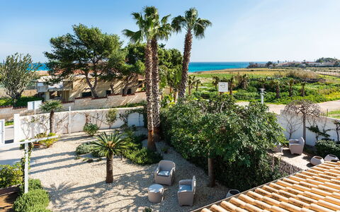 Feriebolig Euthalia: Have, Udendørs, Udvendige