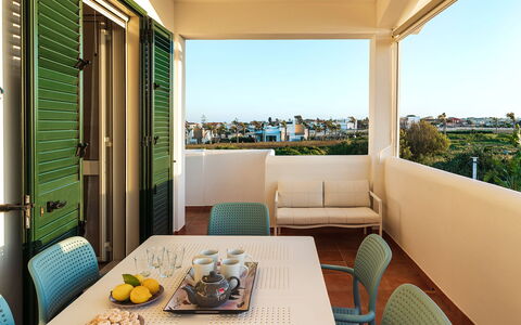 Feriebolig Fillide: Altan / terrasse / gårdhave