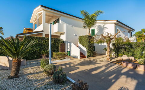 Feriebolig Fillide: Altan / terrasse / gårdhave