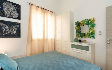 Feriebolig Euthalia: soveværelse