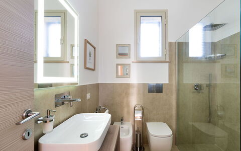 Feriebolig Kalika: Badeværelse