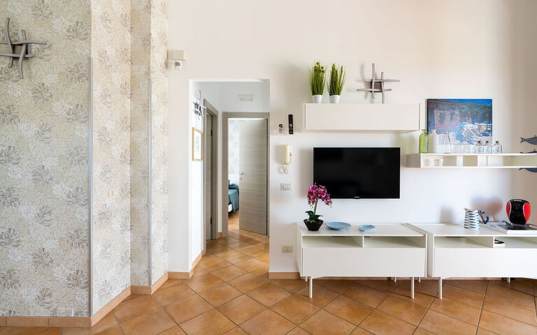 Feriebolig Calantha: Frokostlokale, Køkken, Stue