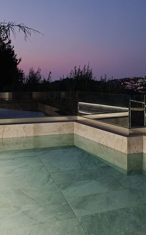 Villa Eftychia: pool, Sommer, Udendørs