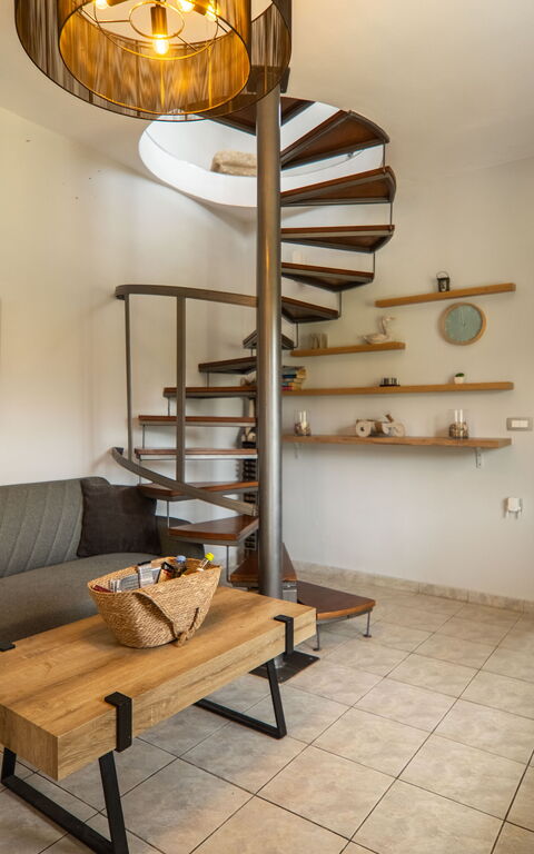 Villa Eftychia: Stue