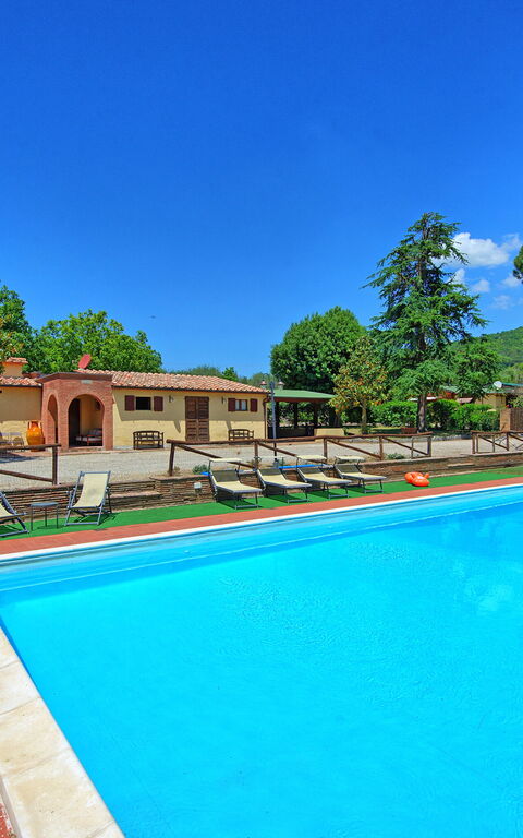 Zeffiro: pool, Sommer