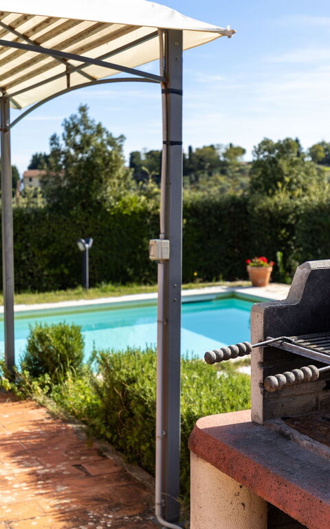 Villa Renina: Altan / terrasse / gårdhave, pool, Udendørs