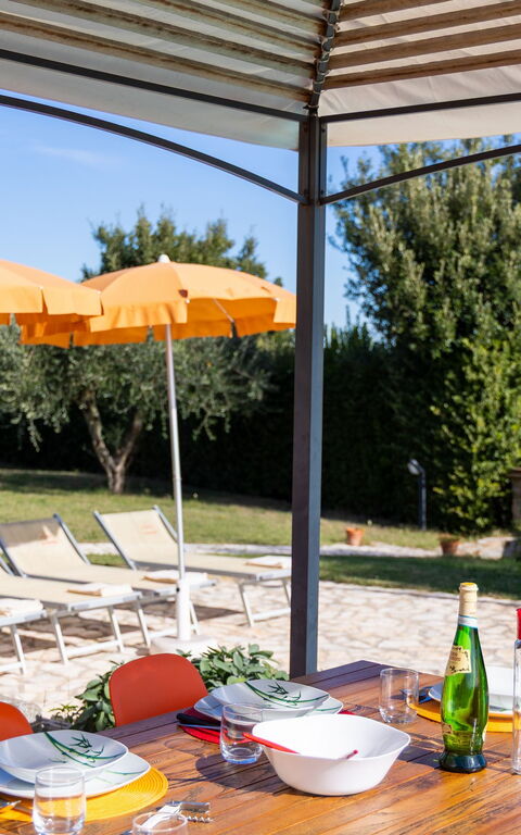 Villa Renina: Altan / terrasse / gårdhave, Have, pool, Udendørs