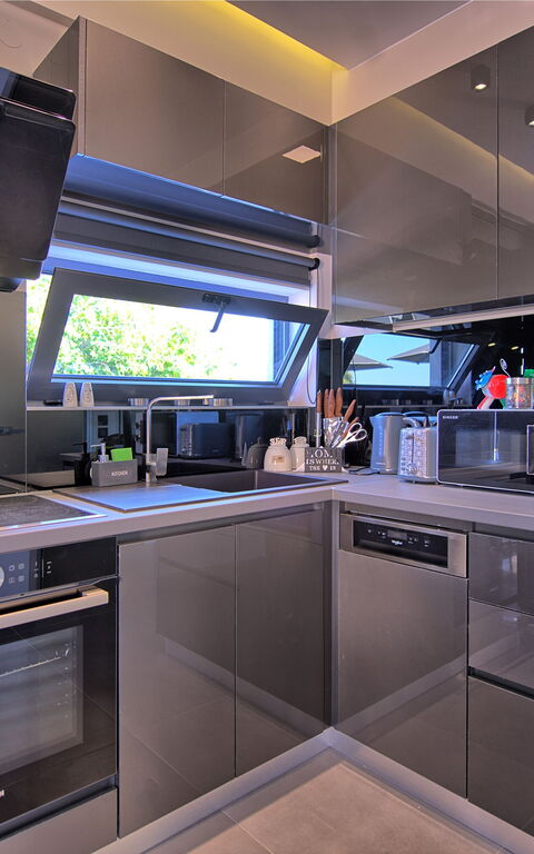 Villa Maripol: Køkken