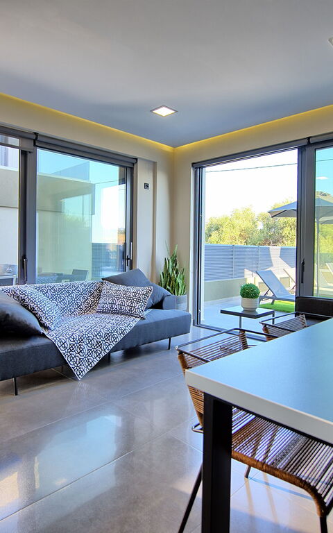 Villa Maripol: Frokostlokale, Stue