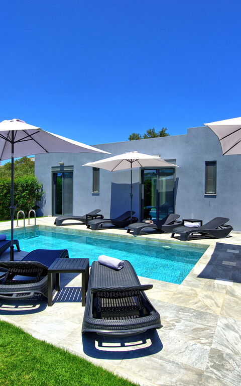 Villa Zaneti: Have, pool, Sommer, Udendørs, Udvendige