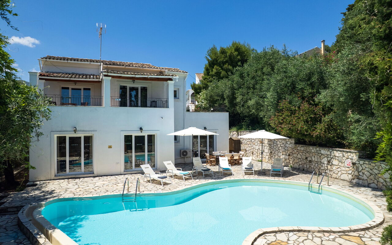 Villa Xanthe: pool, Udendørs, Udvendige