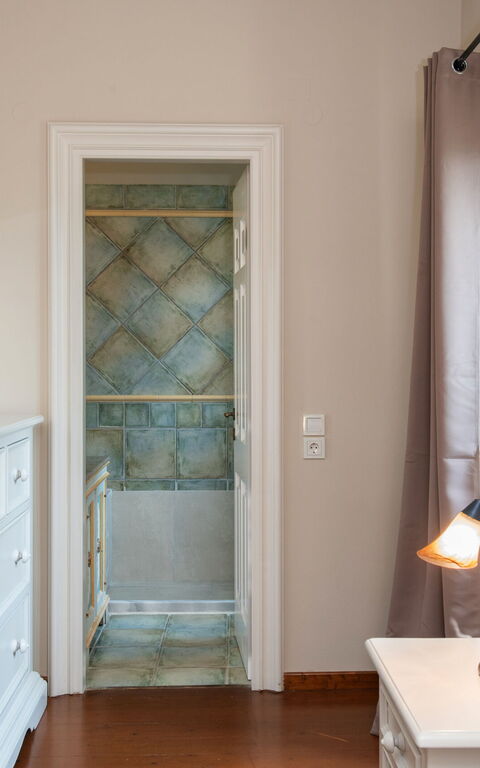 Villa Moyria: Badeværelse, soveværelse